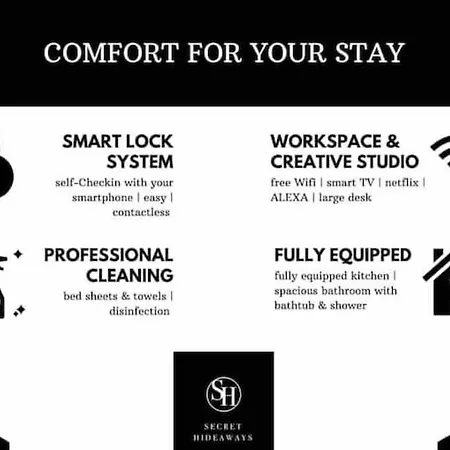Appartamento Secret Hideaways Cozystudio 1 Superior Mit Wifi L 450m Bis Uni L Zoo *